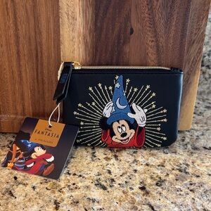 Primark Disney Fantasia Embroidered Sorcerer Mickey Mouse Coin Purse